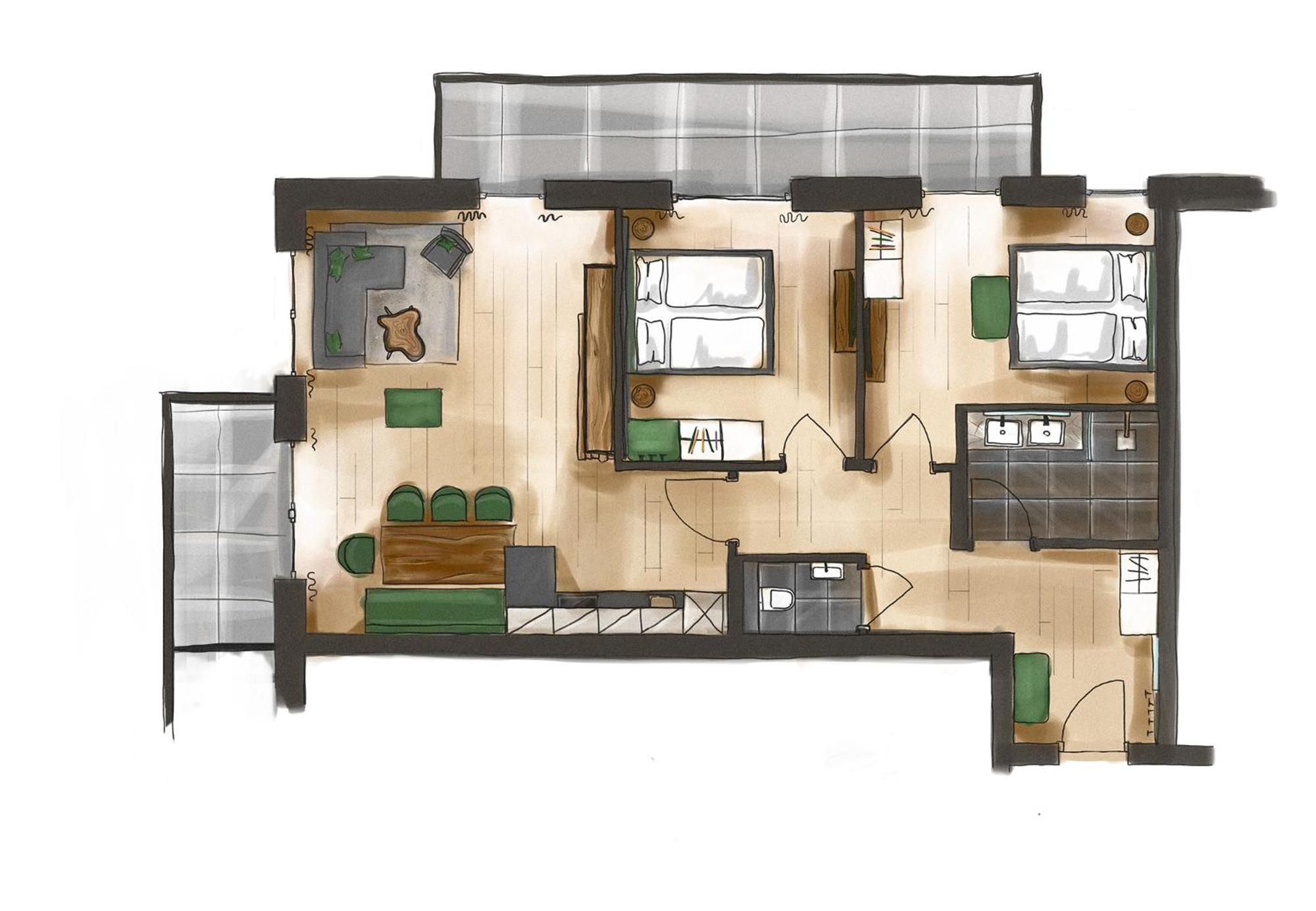 Hoeflehner Premium Gumpen Lodge 하우스 임 엔슈탈 외부 사진