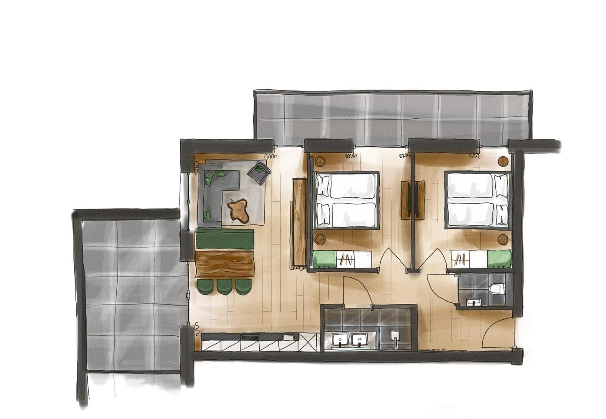 Hoeflehner Premium Gumpen Lodge 하우스 임 엔슈탈 외부 사진